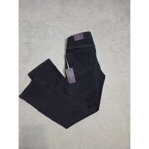 NYDJ JANICE LEGGINGS JEGGING DENIM JEANS DARK BLUE 6P LIFT X TUCK SHAPING $110